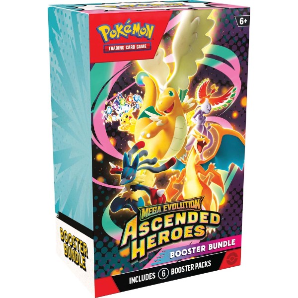 Pokémon TCG: Ascended Heroes (Sealed) Booster Bundle