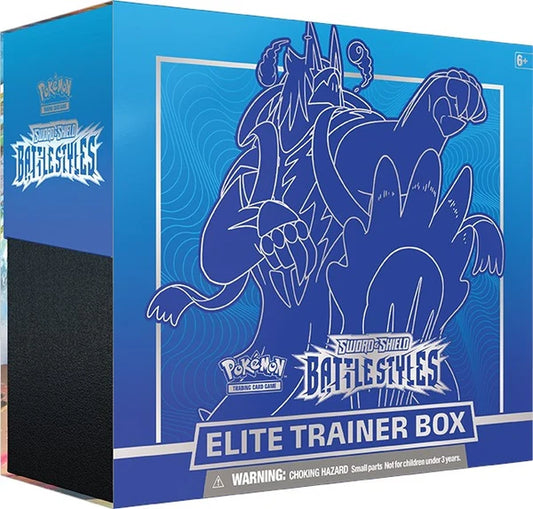 Pokémon TCG: Battle Styles (Sealed) Elite Trainer Box 'Rapid Strike Urshifu' (Blue)
