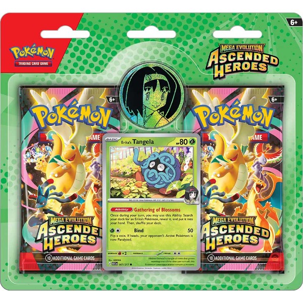Pokémon TCG: Ascended Heroes Blister 2-Pack (Tangela)