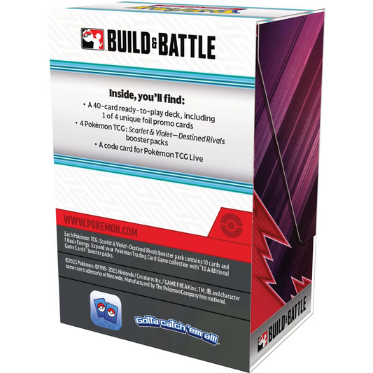 Pokémon TCG: Destined Rivals Build & Battle Deck