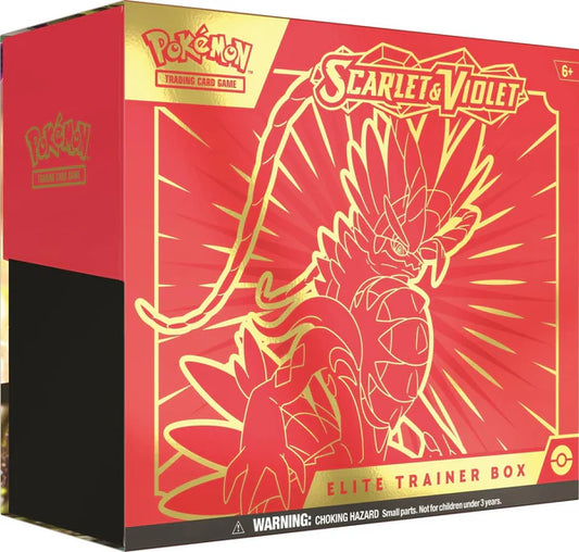 Pokémon TCG: Scarlet & Violet Elite Trainer Box Bundle 'Koraidon & Miraidon'