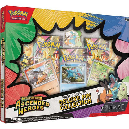 Pokémon TCG: Ascended Heroes First Partners Deluxe Pin Collection