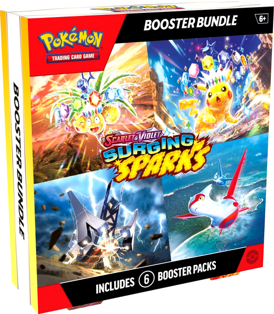 Pokémon TCG: Surging Sparks (Sealed) Booster Bundle
