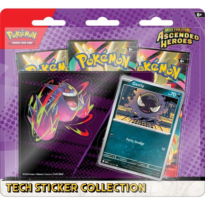 Pokémon TCG: Ascended Heroes Tech Sticker Blister (Gastly)