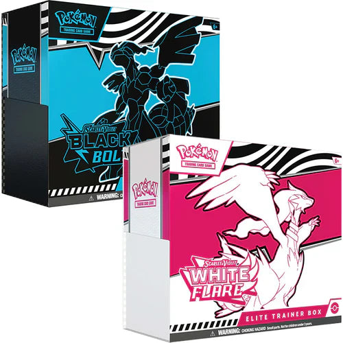 Pokémon TCG: Black Bolt & White Flare (Sealed) Elite Trainer Box